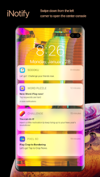 İndir iNotify & Control Center iOS14 Araçlar Android için Ekran görüntüsü 3