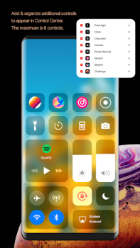 İndir iNotify & Control Center iOS14 Araçlar Android için Ekran görüntüsü 5