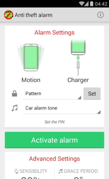 İndir Anti Theft Alarm Araçlar Android için Ekran görüntüsü 2