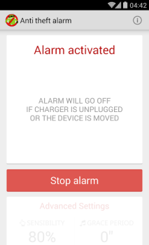 İndir Anti Theft Alarm Araçlar Android için Ekran görüntüsü 4