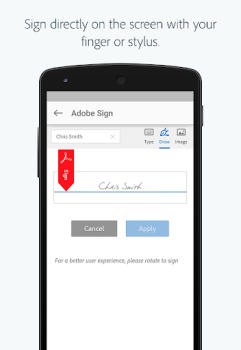 İndir Adobe Acrobat Sign İş Dünyası Android için Ekran görüntüsü 4