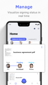 İndir DottedSign - eSign & Fill Docs İş Dünyası Android için Ekran görüntüsü 6