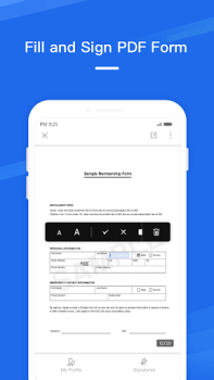 İndir WPS PDF Fill & Sign İş Android için Ekran görüntüsü 2
