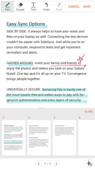 İndir Write on PDF İş Android için Ekran görüntüsü 2
