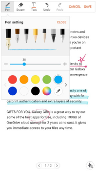 İndir Write on PDF İş Android için Ekran görüntüsü 3
