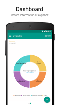 İndir Accounting App - Zoho Books İş Dünyası Android için Ekran görüntüsü 3