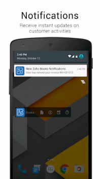 İndir Accounting App - Zoho Books İş Dünyası Android için Ekran görüntüsü 4