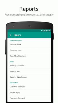 İndir Accounting App - Zoho Books İş Dünyası Android için Ekran görüntüsü 7