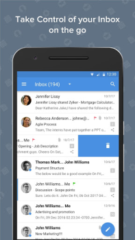 İndir Zoho Mail - Email and Calendar İş Android için Ekran görüntüsü 2