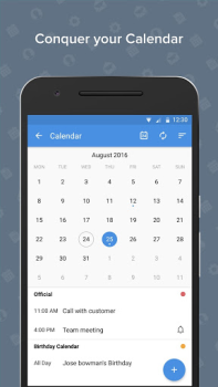 İndir Zoho Mail - Email and Calendar İş Android için Ekran görüntüsü 5