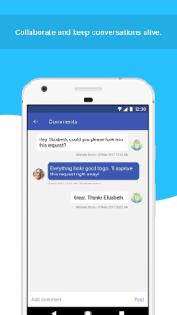 İndir Mobile Forms App - Zoho Forms İş Dünyası Android için Ekran görüntüsü 6