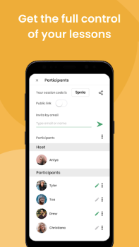 İndir LiveBoard: Online Whiteboard Eğitim Android için Ekran görüntüsü 3