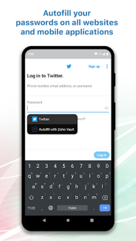 İndir Zoho Vault Password Manager İş Android için Ekran görüntüsü 2