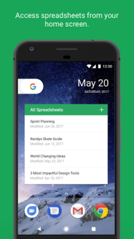 İndir Zoho Sheet - Elektronik Tablo İş Android için Ekran görüntüsü 7