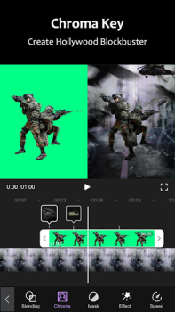 İndir Motion Ninja Video Editor Video oynatıcılar ve düzenleyiciler Android için Ekran görüntüsü 3