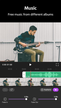 İndir Motion Ninja Video Editor Video oynatıcılar ve düzenleyiciler Android için Ekran görüntüsü 7