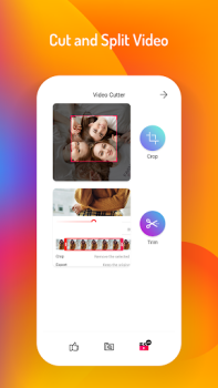 İndir Vidcutter - Trim Video Video oynatıcılar ve düzenleyiciler Android için Ekran görüntüsü 2