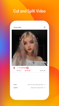 İndir Vidcutter - Trim Video Video oynatıcılar ve düzenleyiciler Android için Ekran görüntüsü 3