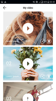 İndir Vidcutter - Trim Video Video oynatıcılar ve düzenleyiciler Android için Ekran görüntüsü 7