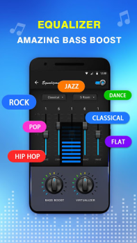 İndir Bass Ekolayzer iPod Müzik Müzik ve Ses Android için Ekran görüntüsü 5