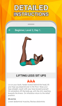 İndir 7 minute abs workout: Daily Ab Sağlık & Fitness Android için Ekran görüntüsü 4