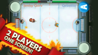 İndir Ice Rage: Hockey Multiplayer Spor Oyunları Android için Ekran görüntüsü 4