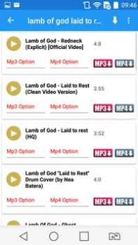 İndir Mp3Mp4U Download mp3 Müzik ve Ses Android için Ekran görüntüsü 3