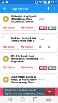 İndir Mp3Mp4U Download mp3 Müzik ve Ses Android için Ekran görüntüsü 4