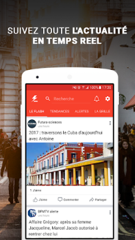 İndir Flash info - Actualités et Mét Haberler & Dergiler Android için Ekran görüntüsü 2