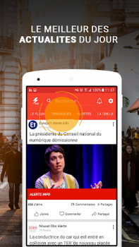 İndir Flash info - Actualités et Mét Haberler & Dergiler Android için Ekran görüntüsü 4