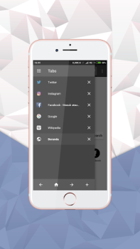 İndir Internet Browser Explorer İletişim Android için Ekran görüntüsü 7