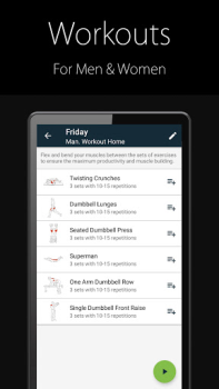 İndir Fitness Trainer FitProSport Sağlık & Fitness Android için Ekran görüntüsü 6
