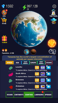 İndir Idle World - Build The Planet Gündelik Android için Ekran görüntüsü 2