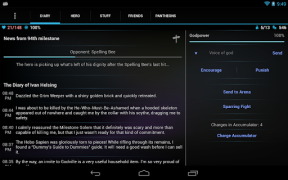İndir Godville Rol yapma Android için Ekran görüntüsü 4