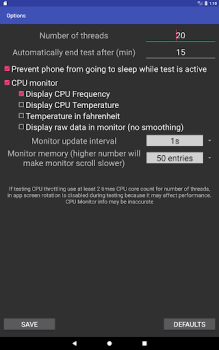 İndir CPU Throttling Test Araçlar Android için Ekran görüntüsü 6