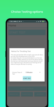 İndir CPU Throttling Test Araçlar Android için Ekran görüntüsü 2
