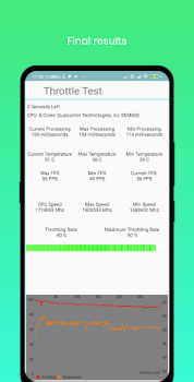 İndir CPU Throttling Test Araçlar Android için Ekran görüntüsü 5