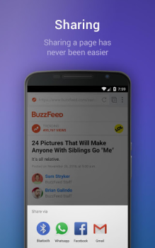İndir Super Fast Browser İletişim Android için Ekran görüntüsü 4