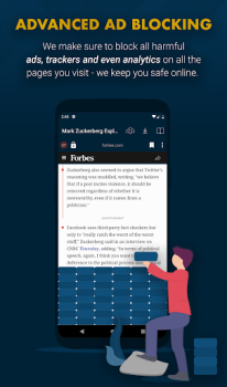İndir Snap Search - Private Browser İletişim Android için Ekran görüntüsü 5