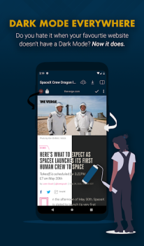 İndir Snap Search - Private Browser İletişim Android için Ekran görüntüsü 6