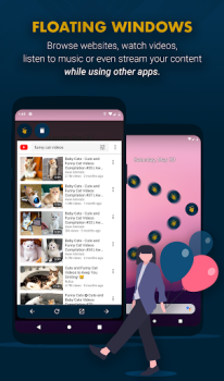 İndir Snap Search - Private Browser İletişim Android için Ekran görüntüsü 7