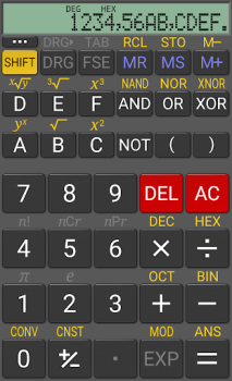 İndir RealCalc Scientific Calculator İş Android için Ekran görüntüsü 3