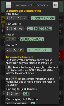 İndir RealCalc Scientific Calculator İş Android için Ekran görüntüsü 5