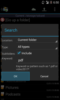 İndir AndFTP (FTP client) Araçlar Android için Ekran görüntüsü 6