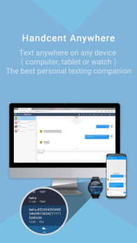 İndir Handcent Next SMS messenger İletişim Android için Ekran görüntüsü 4