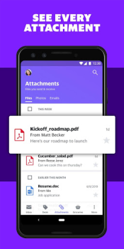İndir Yahoo Mail – Organize Kalın! İletişim Android için Ekran görüntüsü 7