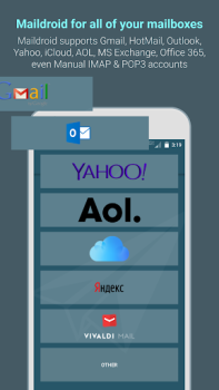 İndir MailDroid - Email Application İletişim Android için Ekran görüntüsü 3