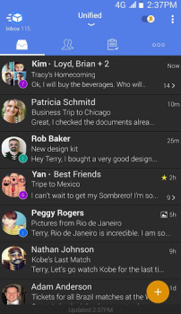 İndir TypeApp mail - email app İletişim Android için Ekran görüntüsü 4