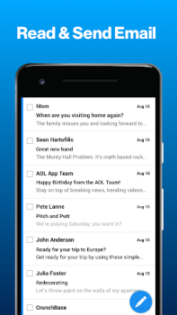 İndir AOL: Email News Weather Video Haberler & Dergiler Android için Ekran görüntüsü 2