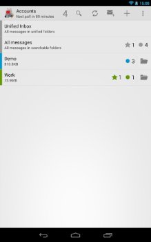 İndir K-9 Mail İletişim Android için Ekran görüntüsü 4
